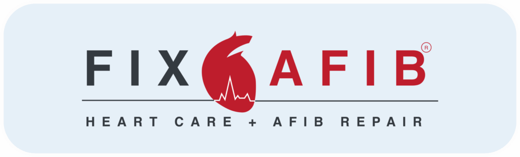 Fix AFib healthcare client logo